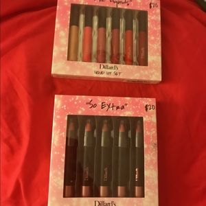 Dillard’s Liquid Lip Lipsticks and Lip Pencils